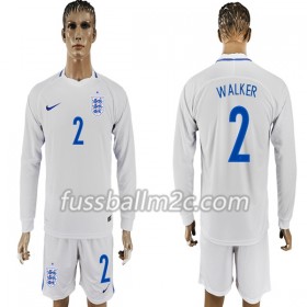 Fußballtrikots England Walker 2 Heim Trikotsatz WM 2018 Langarm